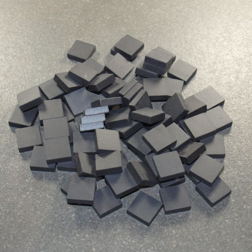 Grès Cérame Noir, 1.2 x 1.2 cm 