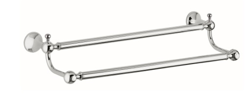 Regency - Porte Serviette Double - 60 cm - RY 217