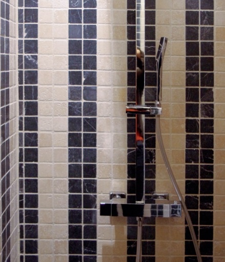 Mosaique de Pierre Square, 5 x 5 cm, Vendu a la plaque 