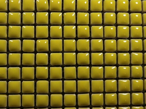 Micro Emaillée 9 x 9 mm n°37 Jaune Abeille, par 100g