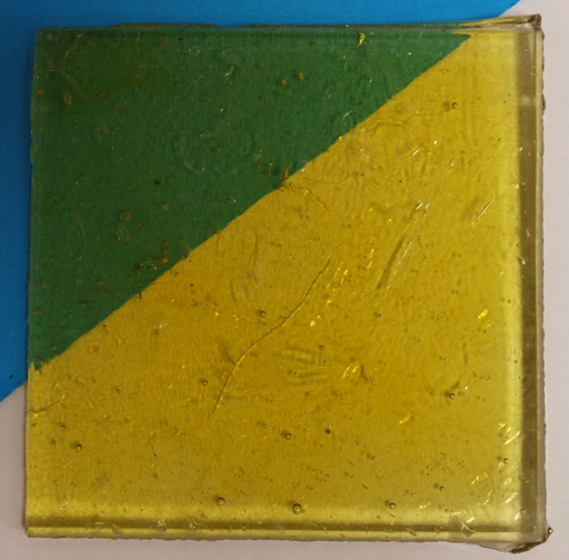 [ALBJAUTR] Pdv Albertini Jaune TR 8 x 8 cm, vendu à la pièce